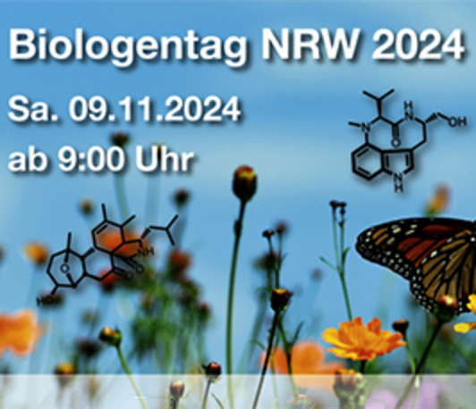 Biologentag NRW 2024: Chemische Ökologie - Anziehen, Abwehren, Symbiose